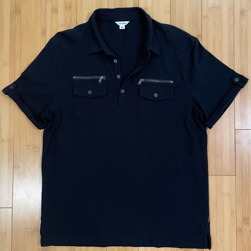 Calvin Klein Short Sleeve Shirt Size Large